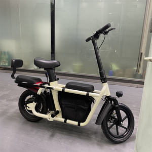 Vente en gros, nouveauté, trottinette électrique à double suspension avec batterie au lithium 36V 10,4 Ah, vélo électrique de ville à deux places - Product Image 3