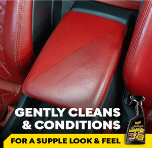 Limpiador y Acondicionador de Cuero Meguiar's Gold Class Rich 3 en 1 en Aerosol, No Grasoso, Protección UV Avanzada, Protección de Pintura, Brillo para Autos - Product Image 2