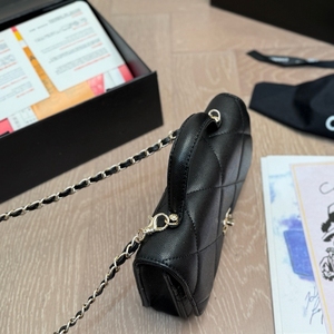 <span class=keywords><strong>Sac</strong></span> à main de luxe pour femme 2026 en <span class=keywords><strong>cuir</strong></span> caviar matelassé classique avec poignée supérieure et chaîne, <span class=keywords><strong>sac</strong></span> à bandoulière croisé - Product Image 4