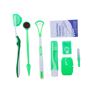 Kit ortodontico per l'igiene orale nuovo Set 8 pz Kit orto dentale senza clessidra - Product Image 2