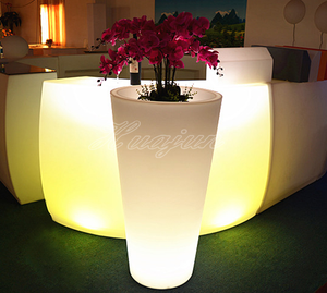 Nuevo producto, <span class=keywords><strong>maceta</strong></span> LED para jardín, macetas luminosas, <span class=keywords><strong>maceta</strong></span> de plástico con luz LED - Product Image 5