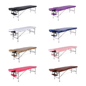 <span class=keywords><strong>Table</strong></span> <span class=keywords><strong>de</strong></span> <span class=keywords><strong>massage</strong></span> pliable légère, lit pour extensions <span class=keywords><strong>de</strong></span> cils, réglable en hauteur sur <span class=keywords><strong>8</strong></span> niveaux avec appui-tête et accoudoirs pour salon - Product Image 4