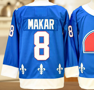 Maillot de hockey sur glace Colorado Avalanche imprimé sur mesure pour hommes # 8 Cale Makar # 29 Nathan Mackinnon # 92 Gabriel Landeskog 100% Polyester - Product Image 4