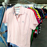 T-shirts d'hiver unisexes d'occasion de marque IB03 en gros, col rond mixte, haute qualité 40kg/50kg/80kg/100kg