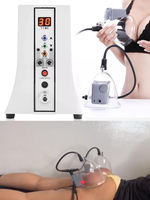 Appareil portable de massage et d'agrandissement des seins et des fesses par aspiration sous vide et vibration, avec pompes et ventouses