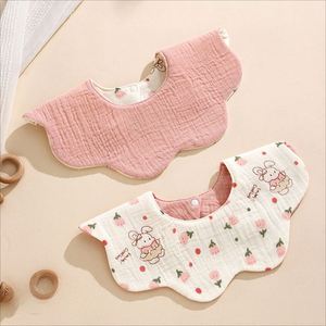 Baby Drooling Towel Baby <b>Bibs</b> Cotton Gauze Absorbent <b>Bibs</b> Children Breathable <b>Feeding</b> <b>Bibs</b> - Product Image 2