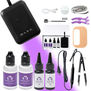 Kit de Lámpara UV Mini con Logotipo Personalizado OEM, <span class=keywords><strong>Luz</strong></span> <span class=keywords><strong>Ultravioleta</strong></span> Impermeable <span class=keywords><strong>para</strong></span> Herramientas de Extensiones de Cabello, Set de Entrenamiento Profesional - Product Image 1