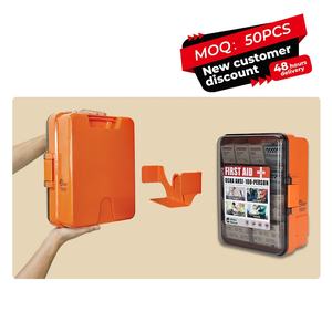 Neushoorn Redding Outdoor Medische Doos Survival Kit Waterdichte Behuizing Abs Pp Wall Mount Trauma Medische EHBO Doos - Product Image 6