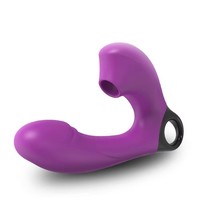 Erotischer Zauberstab-Massager Saugvibrator Realistische Berührung Sexy Weibliches Masturbationsspielzeug Dildo-Vibratoren für Frauen
