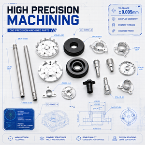 Services d'usinage suisses SATR CNC 5/6/7 axes personnalisés de moteur de drone agricole DJI Pièces de drone Fabrication OEM/ODM - Product Image 6