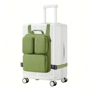 Organisateur de bagages réglable à sangles pour sac de cabine ou valise avec poches de rangement - Product Image 5