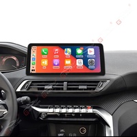 Autoradio Android 4G LTE 12,3" pour Peugeot 3008 4008 5008 2017-2020, Stéréo Multimédia Auto sans Fil avec Navigation GPS