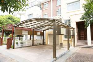 Wind Slip Moderne <span class=keywords><strong>Carport</strong></span> Ontwerpen/Parkeerplaats <span class=keywords><strong>Tent</strong></span> Met Polycarbonaat Dak - Product Image 2