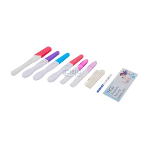 Bandelettes <span class=keywords><strong>de</strong></span> test <span class=keywords><strong>de</strong></span> <span class=keywords><strong>grossesse</strong></span> HCG en gros, détection rapide, avec marquage CE et 510K Clia Waived, kit <span class=keywords><strong>de</strong></span> test rapide - Product Image 4