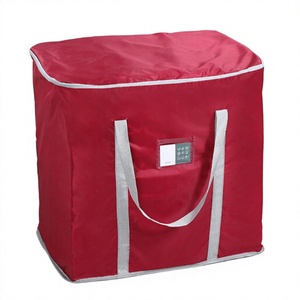 High Quality Eco-Friendly Large Oxford Fabric Clothes Organizer Custom Wholesale Heavy Duty Moving Bags with Handle for Storage - Product Image 1