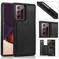 Coque de téléphone en relief papillon fleur d'amour pour Samsung Galaxy Note 20 Ultra 10 Plus S10E S10 S9 S8 Plus housse de Protection de téléphone