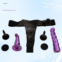 New Design Wearable Strap on Dildo Harness Kit für Frauen Enthält realistischen Silikon dildo und verstellbaren Unterwäsche dildo