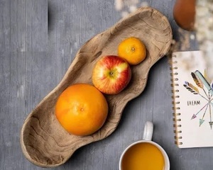 Vente en gros de pâte en bois faite à la main pour la maison et le bureau Décoration de table Bols de vaisselle du fournisseur indien - Product Image 3