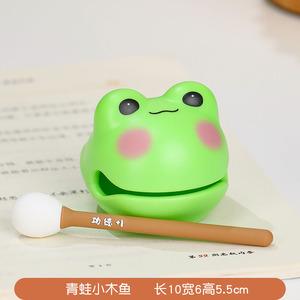 1 Frapper Station de bureau sans souci Décoration Chat Mignon Cadeau d'anniversaire Dauphin Bonne chance Petit poisson en bois - Product Image 6