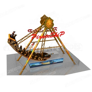Produits Modern Rides : Manèges de parc d'attractions personnalisés, Manèges de jeux d'attraction, Bateau pirate 24 places à vendre - Product Image 1