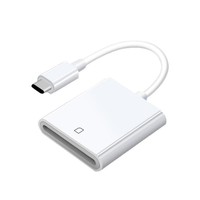Lector de tarjetas Universal Tipo-c 8 pines OTG Conector de lector de tarjetas SD TF de memoria de doble ranura para Iphone