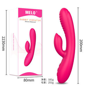 Juguetes Sexuales de Silicona Líquida, <span class=keywords><strong>Vibrador</strong></span> de Doble Punto G, Masajeador, Estimulación del Clítoris Femenino, Palo de Masturbación - Product Image 6