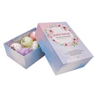 Mini bombe de bain salée à bulles personnalisée pour enfants kit de marque privée fabrication de surprises bio pour enfants coffret cadeau ensemble de gros bombes de bain