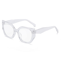 Montures de lunettes de lecture anti-lumière bleue de style européen classique, carrées, à monture complète, pour visage en forme de losange, unisexe