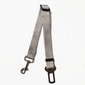 Cinturón de seguridad ajustable de nailon para mascotas, correa de remolque de seguridad de estilo simple para perros y gatos, patrón estampado - Product Image 3