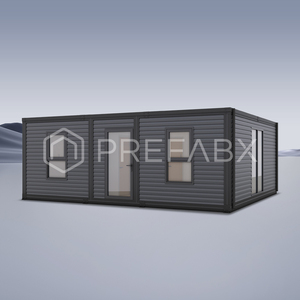 Nhà prefab nhà lật cổ điển-b biệt thự prefab ADU nhà hiện đại sang trọng 40ft nhà prefab - Product Image 3