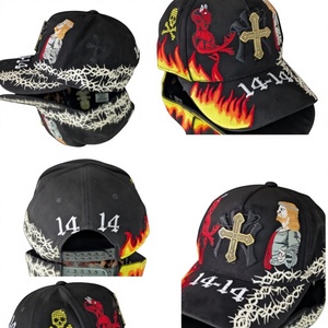 Gorra de Béisbol de Malla de 5 Paneles con Visera Curva de Alta Calidad, Envío Rápido G5, Logotipo Bordado en 3D Personalizado <span class=keywords><strong>Bigboss</strong></span>, Unisex, Tela de Velour - Product Image 2
