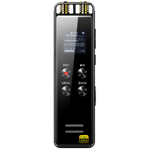 Mini enregistreur vocal numérique Enregistreurs activés audio de réunion longue distance pour conférences Matériel Formats métalliques MP3 WAV REC - Product Image 2