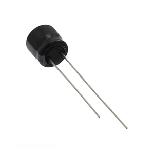 Distribuidor Autorizado USR1H330MDD Condensador de Aluminio 33uF 20% 50V RADIAL TH de Orificio Pasante 33 uF - Product Image 1