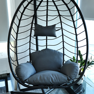 En581 chứng nhận ngoài trời treo ghế với đệm cao cấp nặng nhiệm vụ khung mây cho vườn & Patio <span class=keywords><strong>Swing</strong></span> treo ghế - Product Image 2