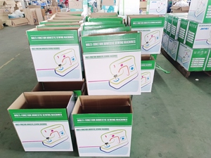 Macchina <span class=keywords><strong>da</strong></span> Cucire Domestica Portatile Multifunzione ad Alta Velocità con 20 Punti e Motore Integrato per Uso Domestico - Product Image 6