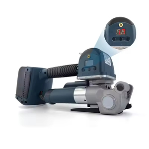 Công Nghiệp Nặng Ống Thép Điện Pin Powered Cầm Tay Tự Động Dải Công Cụ Đóng Đai Máy Cho 19/25Mm PP Pet Vành Đai - Product Image 6