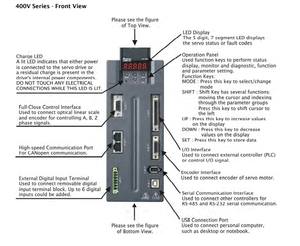 Servomoteur Delta ASD-A2-3043-E série A2, 3,0 kW, 400 V, triphasé, amplificateur servo AC industriel, contrôle de mouvement haute vitesse pour applications automobiles - Product Image 3