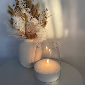 2024 nouveaux produits naturel violet Beige <span class=keywords><strong>ivoire</strong></span> noir parfumé flottant palmier perlé <span class=keywords><strong>bougie</strong></span> cire pour mariage planificateur d'événements - Product Image 1