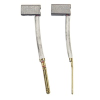 Ensemble de brosses en carbone pour outils électriques Porter Cable 445861-25/brosses en carbone pour routeur B & D BK015 BK10 400814-00 DW157 5140