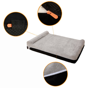 Materasso per Cani in Memory Foam Rimovibile, Motivo Animale, Morbido, Antiscivolo, Ecologico, Per Tutte le Stagioni, Personalizzabile per Cani, Gatti, Auto - Product Image 1