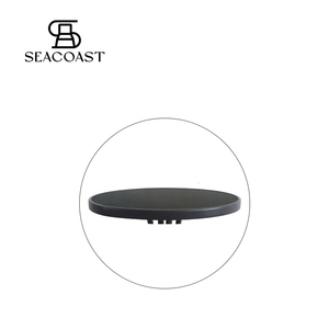 STOLIK BISTRO 60 <span class=keywords><strong>CRISTAL</strong></span> NEGRO MESA ACERO <span class=keywords><strong>CRISTAL</strong></span> GRIS 60 CM - Product Image 3