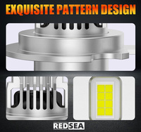 Redsea R100 64W Plug and Play Focos H7 Led Para Faro 9005 HB3 9006 HB4 Auto Led faro bombilla H11 LED coche luz H1 Foco Led H4