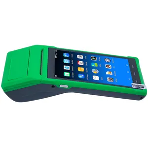 Термопринтер портативный Android PDA Mini Pos терминал чеков счета термопринтер все в одном с NFC камерой считыватель штрих-кодов