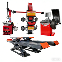 Machine d'équilibrage de roue de changement de pneu populaire alignement de roue 3d/Machine d'ascenseur de voiture à quatre poteaux pour le garage à la maison