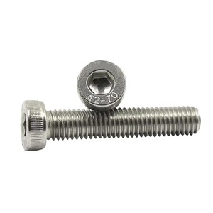 Vis à tête hexagonale creuse à faible profil en acier inoxydable 304 DIN 7984 A2-70 M5 M6 M12 à tête moletée pour machines - Product Image 1