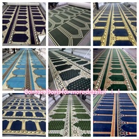 Tapis de prière de style islamique pour mosquée, tapis mural sur mesure, design personnalisé, matériau écologique, résistant aux taches, ignifuge