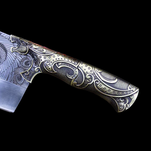 Serie di coltelli durevoli da cucina cinese facile da <span class=keywords><strong>tagliare</strong></span> verdure, <span class=keywords><strong>carne</strong></span>, frutta e pesce - Product Image 5