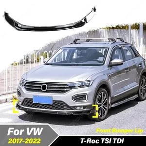 สำหรับ T-Roc TSI TDI ปี 2017 2018 2019 2020 2021 2022 ชุดแต่งสปอยเลอร์กันชนหน้า ชุดแต่งตกแต่งตัวถัง - Product Image 1