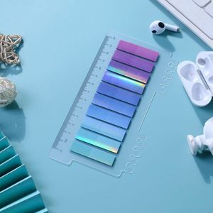 Màu tự dính giấy ghi nhớ Pad Bookmark Nghiên Cứu Văn phòng cung cấp văn phòng phẩm chỉ số Nhãn 20x9cm Quà Tặng - Product Image 2