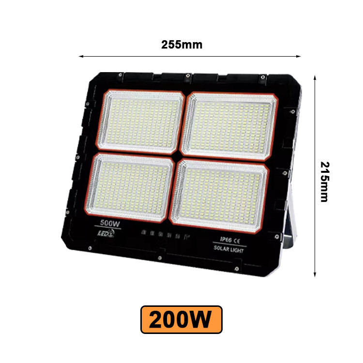 Black-Solar Flood Light 200W